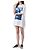 Off White Oversized T-Shirt für Damen mit Mona Lisa Print - Ansicht 6