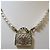 Chanel Collana Choker di Perle Flap Bag - vista 2