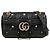 Gucci Borsa a tracolla GG Marmont Matelassé con catena di perle