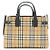 Burberry Borsa Tote Medium Vintage Check Banner - vista 3