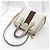 Gucci GG Supreme White Leather GG Supreme Canvas Ophidia Small Top Handle - vista 5