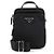 Prada Borsa a tracolla in pelle Saffiano e Re-Nylon