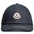 Cappellino baseball Moncler in denim blu - vista 4