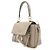 Chloé Faye Day Mini in vitello beige - vista 3