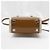 Fendi Mini Sunshine in vitello marrone con hardware dorato - vista 6