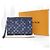 Louis Vuitton Clutch Pochette Accessoires in tela Shadow Monogram bicolore - vista 2