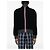 Thom Browne Fleece Bomberjacke Navy - Ansicht 3