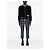 Thom Browne Fleece Bomberjacke Navy - Ansicht 4