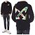 Off White Multicolor Brush Painted Arrow Hoodie