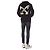 Off White Multicolor Brush Painted Arrow Hoodie - Ansicht 16