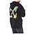Off White Multicolor Brush Painted Arrow Hoodie - Ansicht 20