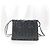 Bottega Veneta Borsa a tracolla piccola Dust Intrecciato nera - vista 4