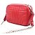 Prada Borsa a tracolla in vitello morbido rosso - vista 5
