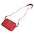 Prada Borsa a tracolla in vitello morbido rosso - vista 6