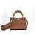 Gucci Borsa a tracolla Mini Diana in pelle marrone con bambù