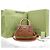 Gucci Borsa a tracolla Mini Diana in pelle marrone con bambù - vista 2