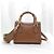 Gucci Borsa a tracolla Mini Diana in pelle marrone con bambù - vista 4