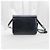 Balenciaga Picca borsa a tracolla in pelle di vitello nera con logo argento - vista 4