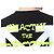 Off White T-Shirt mit Neon-Velours-Schriftzug - Ansicht 14