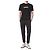 Off White T-Shirt mit Neon-Velours-Schriftzug - Ansicht 4