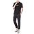 Off White T-Shirt mit Neon-Velours-Schriftzug - Ansicht 7