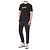 Off White T-Shirt mit Neon-Velours-Schriftzug - Ansicht 9