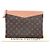 Louis Vuitton Pouch Clutch Daily Monogram Canvas Rose Powder - vista 2
