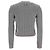 Thom Browne Merinowolle V-Ausschnitt Cardigan Grau - Ansicht 9