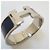 Hermès Bracciale Click Clack Navy con Logo Argento - vista 3