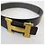 Hermès Wendbarer Ledergürtel Matte Black Gold - Ansicht 5