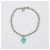 Tiffany & Co Bracciale a grani con ciondolo a cuore Return to Tiffany Blue - vista 2