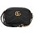 Gucci Mini borsa a tracolla GG Marmont matelassé nera