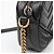 Gucci Mini borsa a tracolla GG Marmont matelassé nera - vista 6