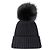 Berretto di lana Moncler con pompon nero - vista 5