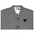 Comme Des Garcons Play Black Heart Strickcardigan Grau - Ansicht 13