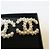 Chanel Orecchini in oro con cristalli e logo CC in perle - vista 2