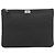 Chanel Clutch New Medium Chevron Nera Logo Argento