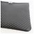 Chanel Clutch New Medium Chevron Nera Logo Argento - vista 3
