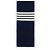 Thom Browne Kaschmir Schal mit Rippstrick Navy - Ansicht 5
