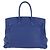Hermès Hermes Birkin Blue Clemence con Palladium Hardware 35 - vista 2