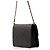 Borsa a tracolla con catena Chanel in pelle d'agnello nera - vista 2