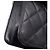 Borsa a tracolla con catena Chanel in pelle d'agnello nera - vista 6