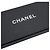 Foulard bandeau in seta Chanel bianco e nero camelia - vista 7