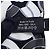 Foulard bandeau in seta Chanel bianco e nero camelia - vista 9