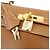 Hermès Hermes Kelly Brown Courchevel with Gold Hardware 32 - vista 7