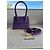 Jacquemus Borsa Le Chiquito Media Pelle Viola - vista 4