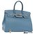 Hermès Hermes Birkin Blue Epsom con Gold Hardware 35