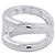 Hermès Anello Hermes Osmose PM Silver Band - vista 2