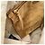 Borsa Tote Prada in camoscio beige - vista 8