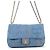 Borsa a spalla Chanel Matelassé Flap Small in denim